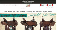 Desktop Screenshot of cowgirltuff.com